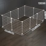 Puppy Fence Home Indoor Anti-Jailbreak Corgi Dog Fence Puppy Training Isolation Net - Image 5