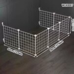 Puppy Fence Home Indoor Anti-Jailbreak Corgi Dog Fence Puppy Training Isolation Net - Image 6