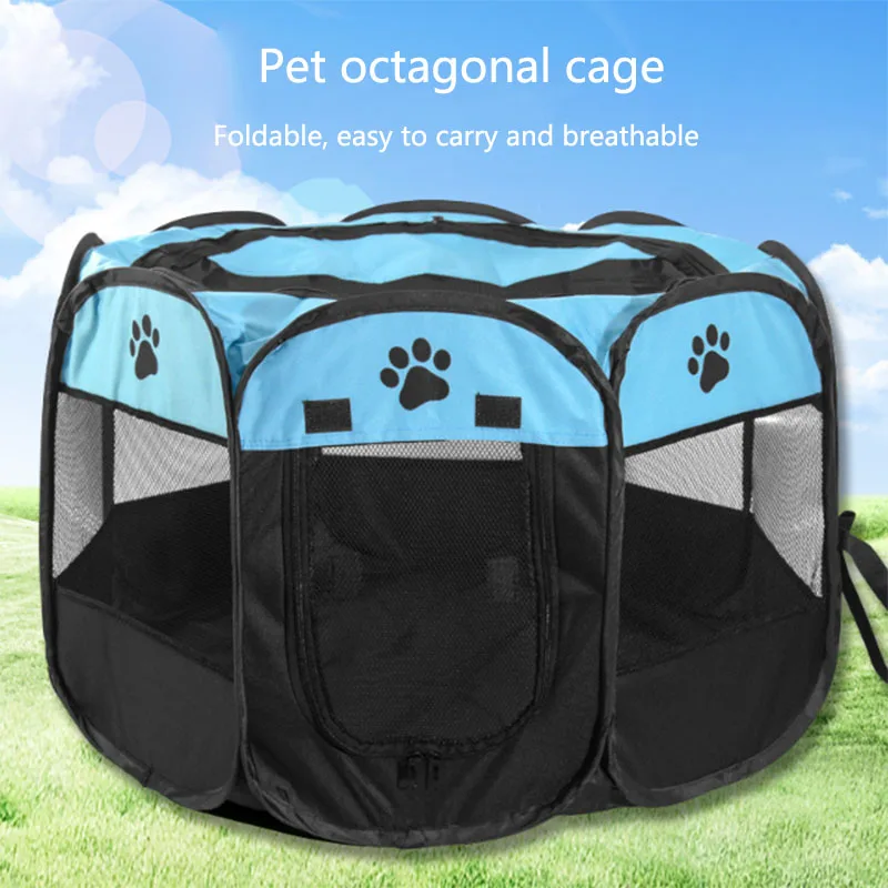 Pet nest pet dog cat delivery room foldable cat nest pet fence tent octagonal cage pet supplies Pet nest pet dog cat delivery room foldable cat nest pet fence tent octagonal cage pet supplies