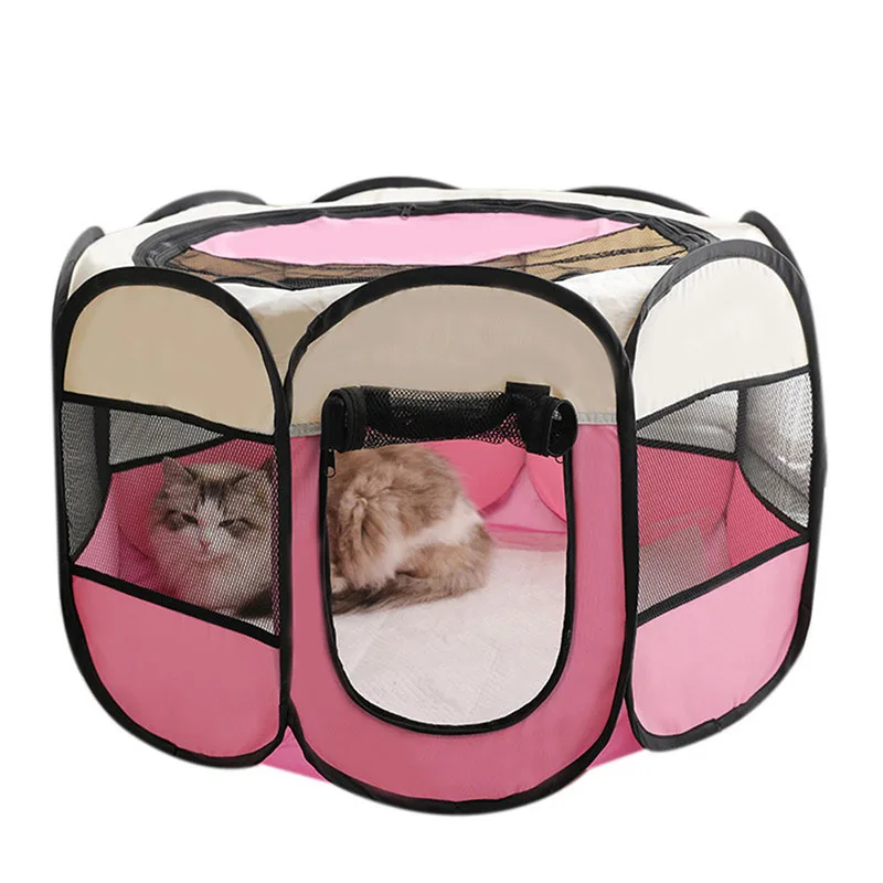 Pet nest pet dog cat delivery room foldable cat nest pet fence tent octagonal cage pet supplies Pet nest pet dog cat delivery room foldable cat nest pet fence tent octagonal cage pet supplies