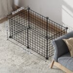Dog cage Wire mesh fence indoor teddy animal escape barrier - Image 3