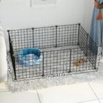 Dog cage Wire mesh fence indoor teddy animal escape barrier - Image 4