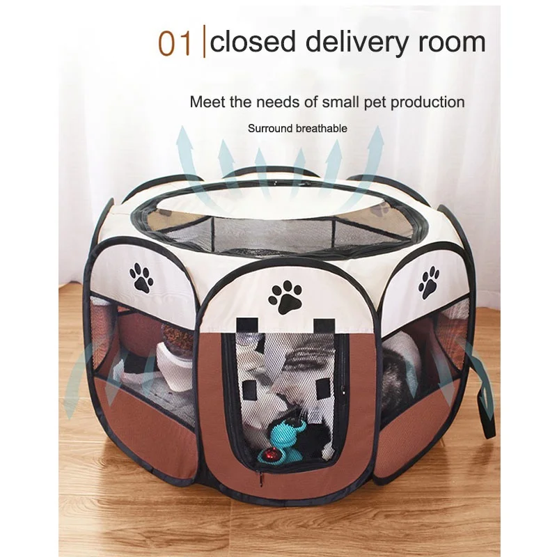 Portable Foldable Cat Tent Cat House Portable Folding Outdoor Travel Pet Tent Cat/Dog Cage Easy Operation Large Cat/Dog Fences Portable Foldable Cat Tent Cat House Portable Folding Outdoor Travel Pet Tent Cat/Dog Cage Easy Operation Large Cat/Dog Fences