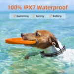 Electric Dog Training Collar Digital Rechargeable Remote Control Waterproof Vibrator Pet Dog Bark Stop Shock Collar for Dogs - Image 3