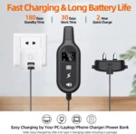 Electric Dog Training Collar Digital Rechargeable Remote Control Waterproof Vibrator Pet Dog Bark Stop Shock Collar for Dogs - Image 5