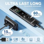 ROJECO  Dog Training Collar with Remote Control 1600FT IP67 Waterproof Electric Dog Collar For Pet Dog Bark Control Stop Collar - Image 2