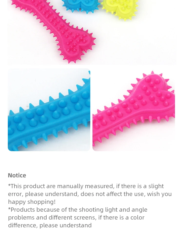 1PC Pet Chew Toy Soft Rubber Bite-resistance Bone Shape Teeth Grinding Chewing Toys for Small Dogs Training Pet Supplies 1PC Pet Chew Toy Soft Rubber Bite-resistance Bone Shape Teeth Grinding Chewing Toys for Small Dogs Training Pet Supplies