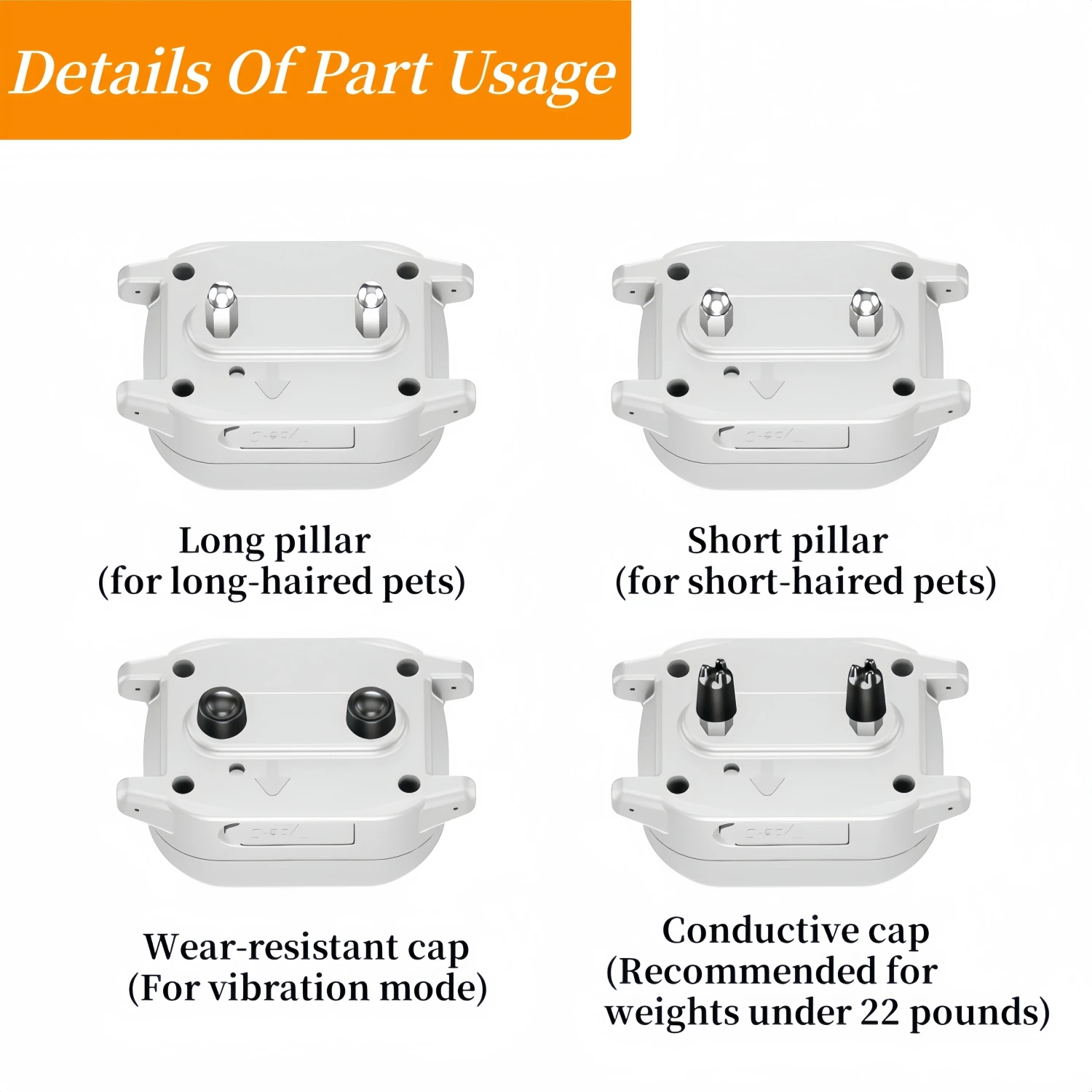 Pet Dog Anti Barking Device Waterproof Ultrasonic Stop Barking Vibration Anti Bark Collar Dogs Training Collar For all dogs