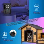 Anti Bark Device 33FT, Upgrade Automatic Dog Barking Deterrent Devices with 4 Speakers, Ultrasonic Anti Dog Barking Device, Indo - Image 6