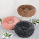 Home Plush Pet Nest Winter Cat Nest Dog Nest Warm Detachable and Washable Round Cat Nest Pet Bed Seasonal Universal Decoration - Image 5