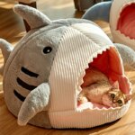 Winter Warm Cat Bed For Portable Pet Beds Sweet Kittens Basket Cushion Cat Pillow Mat Tent Puppy Nest Cave Cats House Goods - Image 3