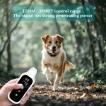 3300Ft Electric Dog Training Collar Detachable Bark Rechargeable Anti Barking Shock Vibration Collar Remote control + automatic - Image 4