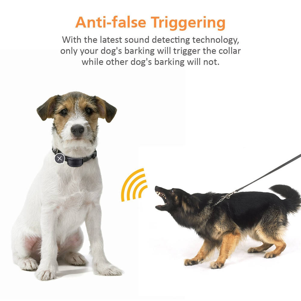 Dog Anti-Bark Collar for Large Dogs , Static Shock & Vibration Training Collar with 5 Adjustable Sensitivity Levels Beep & Shock Dog Anti-Bark Collar for Large Dogs , Static Shock & Vibration Training Collar with 5 Adjustable Sensitivity Levels Beep & Shock