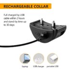 Dog Anti-Bark Collar for Large Dogs , Static Shock & Vibration Training Collar with 5 Adjustable Sensitivity Levels Beep & Shock - Image 4