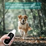 800m Digital Dog Training Collar Waterproof Rechargeable Remote Control Pet with LCD Display for All Size Shock Vibration Sound - Image 4