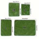 Premium Washable Dog Training Mat-Indoor/Outdoor Grass Trimmer，Convenient for potty training and odor control - Image 2