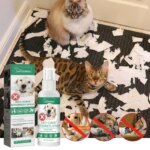No Chew Spray Alcohol Free Dog Anti Chew Spray Non-Toxic Cats Dogs Anti-Chew Bitter Spray No Smell for Prevent Dogs Pets Chewing - Image 2