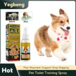 Pet Toilet Training Spray Puppy Positioning Defecation Cats Potty Training Indoor Outdoor Portable Location Dogs Spray Inducer