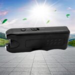 Ultrasonic Anti Barking Device Portable Dog Bark Suppressor Handheld Repeller Trainer with LED Light Battery Powered for Outdoor - Image 2