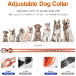 ROJECO 1000m Electric Dog Training Collar Remote Control Training Collar For Pet Rechargeable Dog Bark Control Stop Shock Collar - Image 6