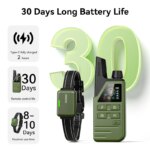 ROJECO Electric Dog Training Collar Remote Control Rechargeable Training Collar For Pet Dog Puppy Bark Control Stop Shock Collar - Image 6