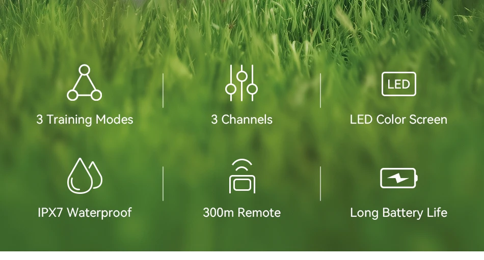 ROJECO Electric Dog Training Collar Remote Control Rechargeable Training Collar For Pet Dog Puppy Bark Control Stop Shock Collar ROJECO Electric Dog Training Collar Remote Control Rechargeable Training Collar For Pet Dog Puppy Bark Control Stop Shock Collar