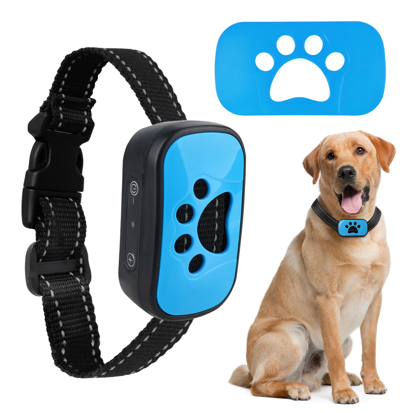 Electric Dog Training Collar Waterproof Dog Bark Collar USB Rechargeable Anti Barking Device Pet Dogs Accessories