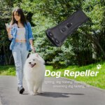 Ultrasonic Bark Arrester Lightweight with LED Flashlight Bark Deterrents Device Dog Training Device for Pet Training Accessories - Image 3