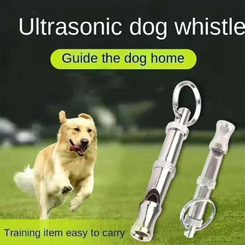 Dog Training Device Ultrasonic High-Frequency Sound Adjustable Dogs Whistle Stainless Steel Durable Pet Training Dog Whistle Dog Training Device Ultrasonic High-Frequency Sound Adjustable Dogs Whistle Stainless Steel Durable Pet Training Dog Whistle