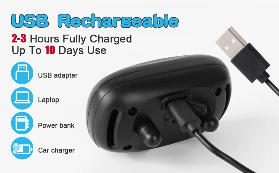 Pet Dog Anti Barking Device USB Rechargeable Dogs Training Collar Ultrasonic Stop Barking Vibration Anti Bark Collar Pet Dog Anti Barking Device USB Rechargeable Dogs Training Collar Ultrasonic Stop Barking Vibration Anti Bark Collar