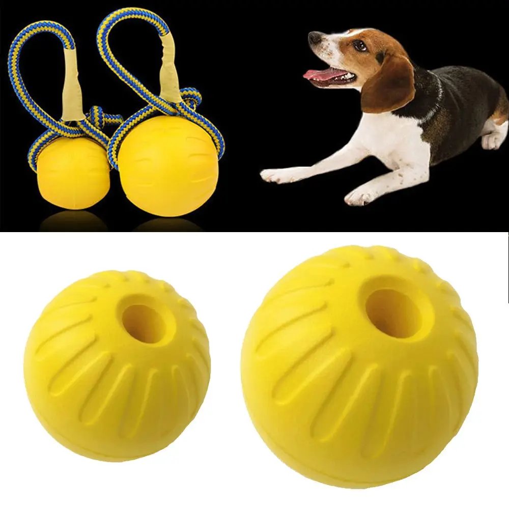 7cm/9cm Eva Pet Dog Outdoor Training Hollow Ball Indestructible Rubber Ball Chewing Game Grabbing Toy Indestructible Dog Toy