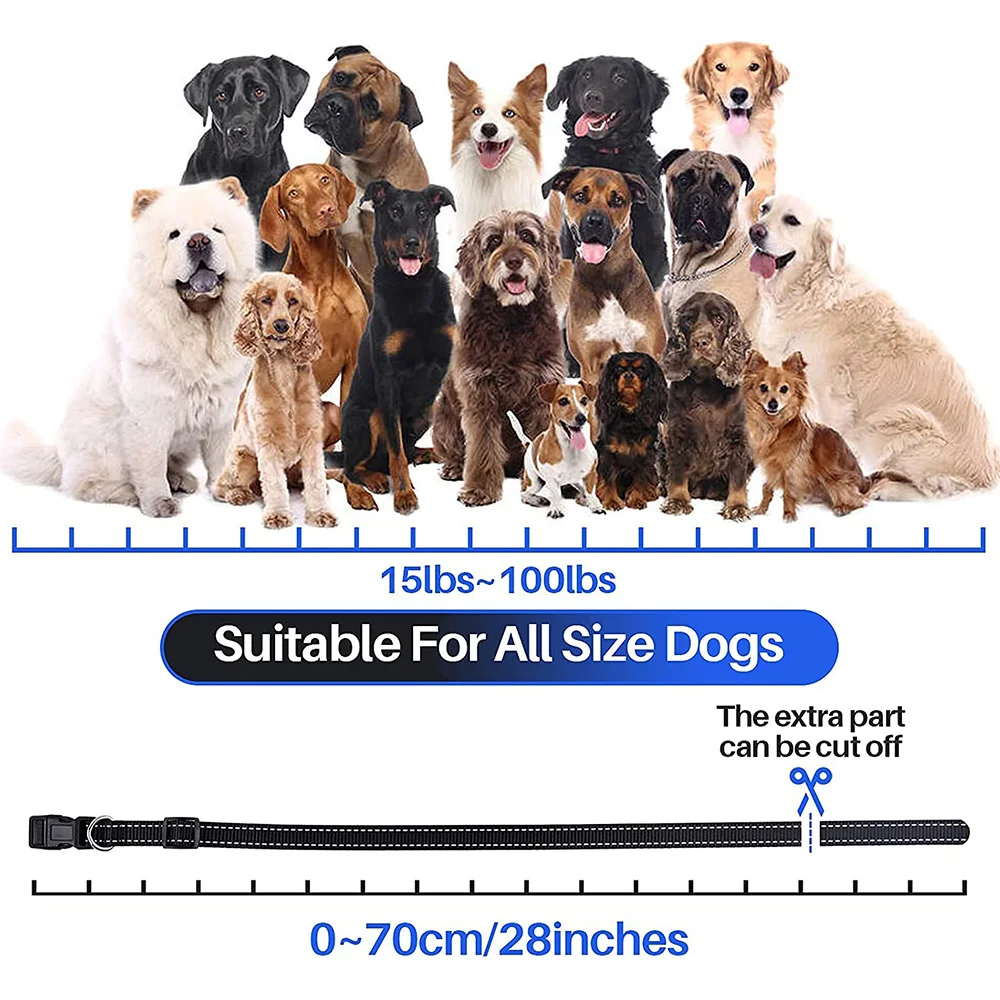 800m Digital Dog Training Collar Waterproof Rechargeable Remote Control Pet with LCD Display for All Size Shock Vibration Sound 800m Digital Dog Training Collar Waterproof Rechargeable Remote Control Pet with LCD Display for All Size Shock Vibration Sound