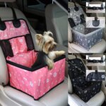 2025 New Dog Car Seat with Storage Pockets,Scratch Proof Durable Pet Booster Car Front Seat for Small Medium Dog 강아지 가방 - Image 3