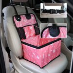 2025 New Dog Car Seat with Storage Pockets,Scratch Proof Durable Pet Booster Car Front Seat for Small Medium Dog 강아지 가방 - Image 6