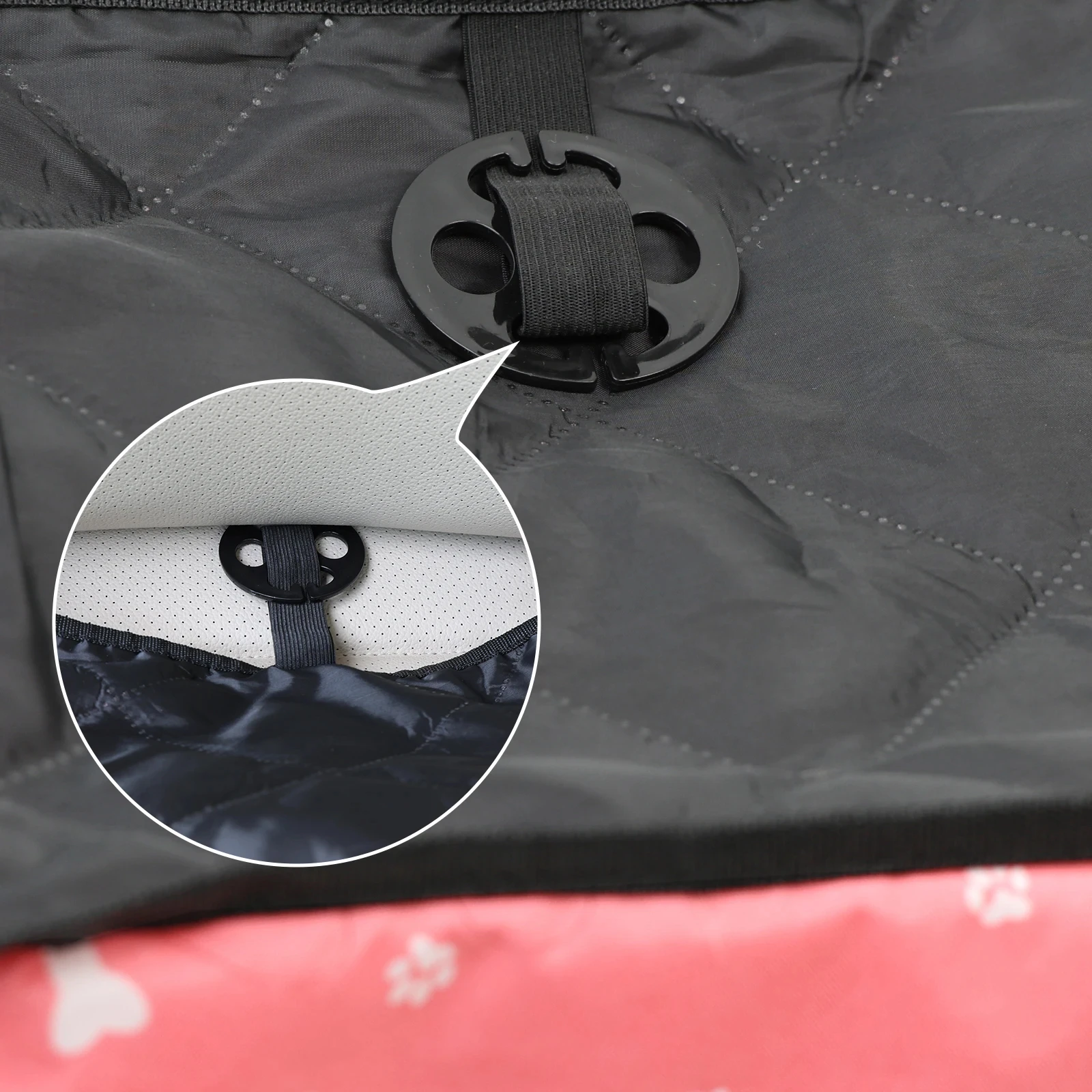 2025 New Dog Car Seat with Storage Pockets,Scratch Proof Durable Pet Booster Car Front Seat for Small Medium Dog 강아지 가방