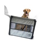 Portable Car Pet Seat Stable Dog Carrier with Safety Mesh Protector Waterproof Design for Puppy Travel Outdoor Use - Image 6