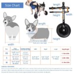 Pet Trolley Adjustable Hind Leg Disabled Pet Dog Mobility Aid Light Rehabilitation Legs Pet Wheelchair Walk Trolley Tools - Image 6