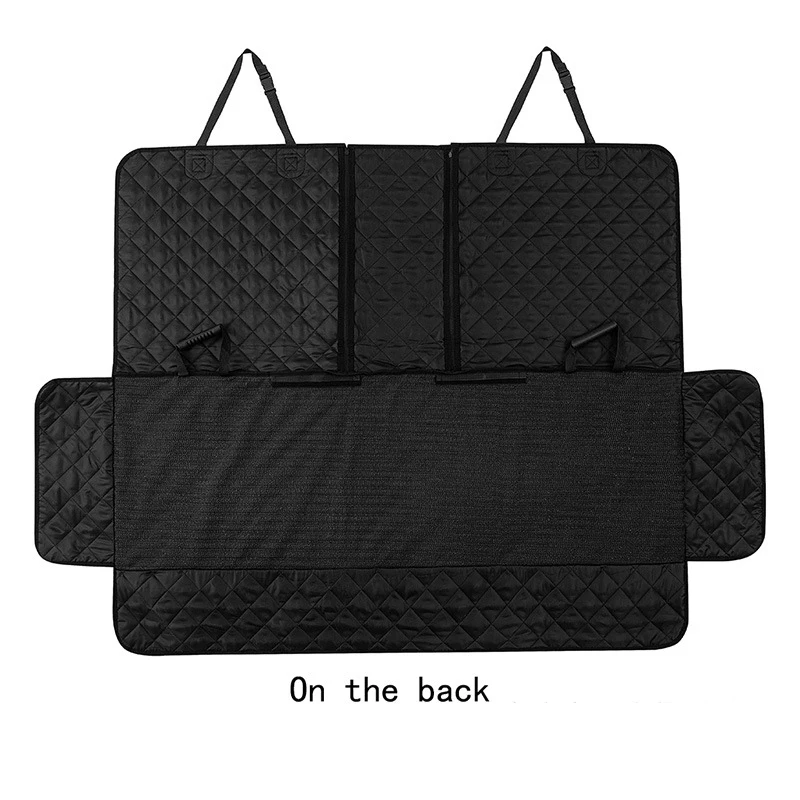 Dog Car Seat Cover 100% Waterproof Dog Seat Cover With Side Flaps Pet Seat Cover for Back Seat Black Carrier Hammock Convertible Dog Car Seat Cover 100% Waterproof Dog Seat Cover With Side Flaps Pet Seat Cover for Back Seat Black Carrier Hammock Convertible