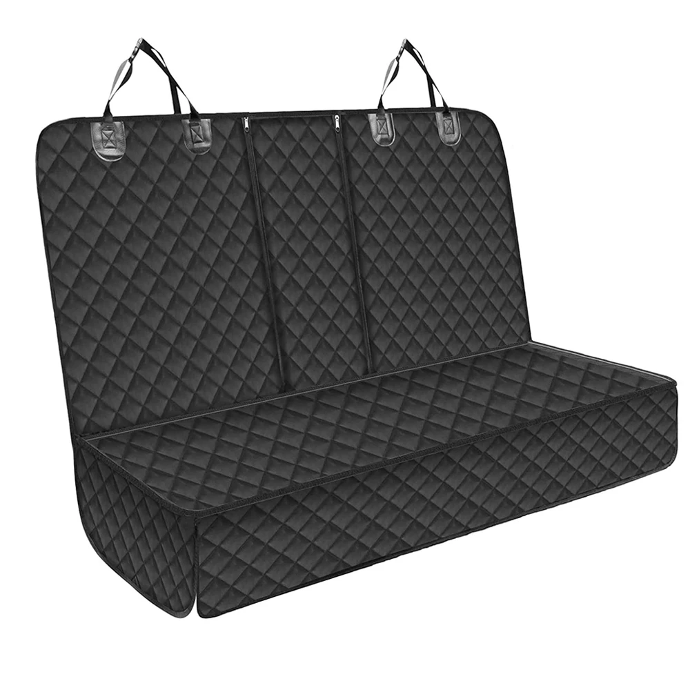 Dog Car Seat Cover 100% Waterproof Dog Seat Cover With Side Flaps Pet Seat Cover for Back Seat Black Carrier Hammock Convertible Dog Car Seat Cover 100% Waterproof Dog Seat Cover With Side Flaps Pet Seat Cover for Back Seat Black Carrier Hammock Convertible