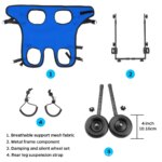 Pet Wheelchair Cart Adjustable Pet Mobility Aids with Wheels Disabled Cat Dog Rehabilitation Walking Mobility Aid Troll - Image 5