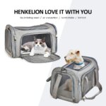 Dog Carrier Bag Soft Side Backpack Cat Pet Carriers Dog Travel Bags Airline Approved Transport For Small Dogs Cats Outgoing - Image 4