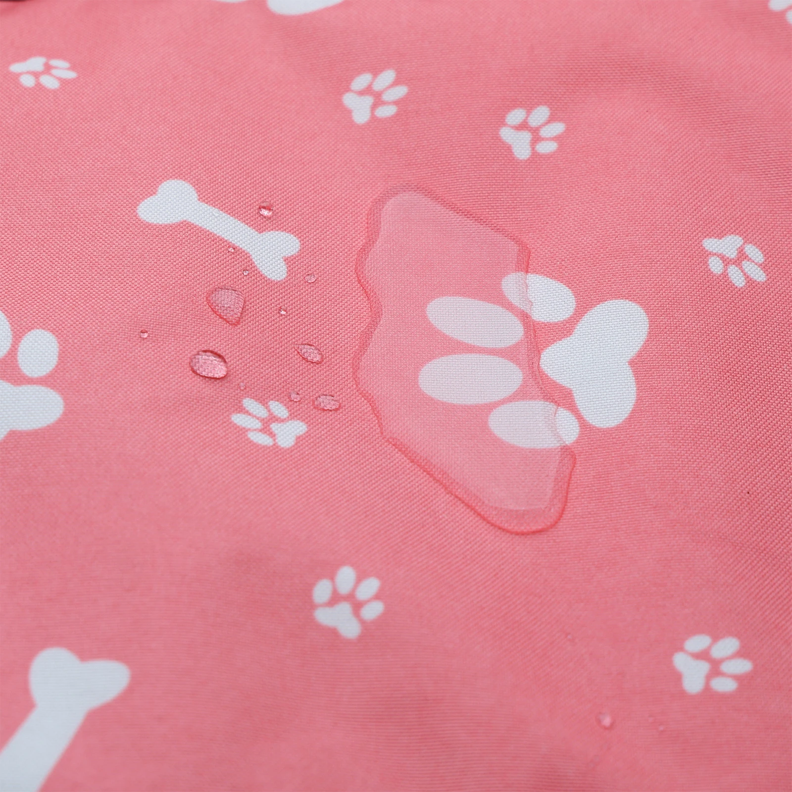 Pet Dog Car Seat with Storage Pockets Universal Pet Seat Cover for Small Medium Dogs Non-Slip Portable Travel Mat & Safety Bag