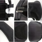 Portable Mesh Dog Bag Breathable Dog Backpack Foldable Large Capacity Dog Bag,Large capacity breathable dog outdoor backpack - Image 4