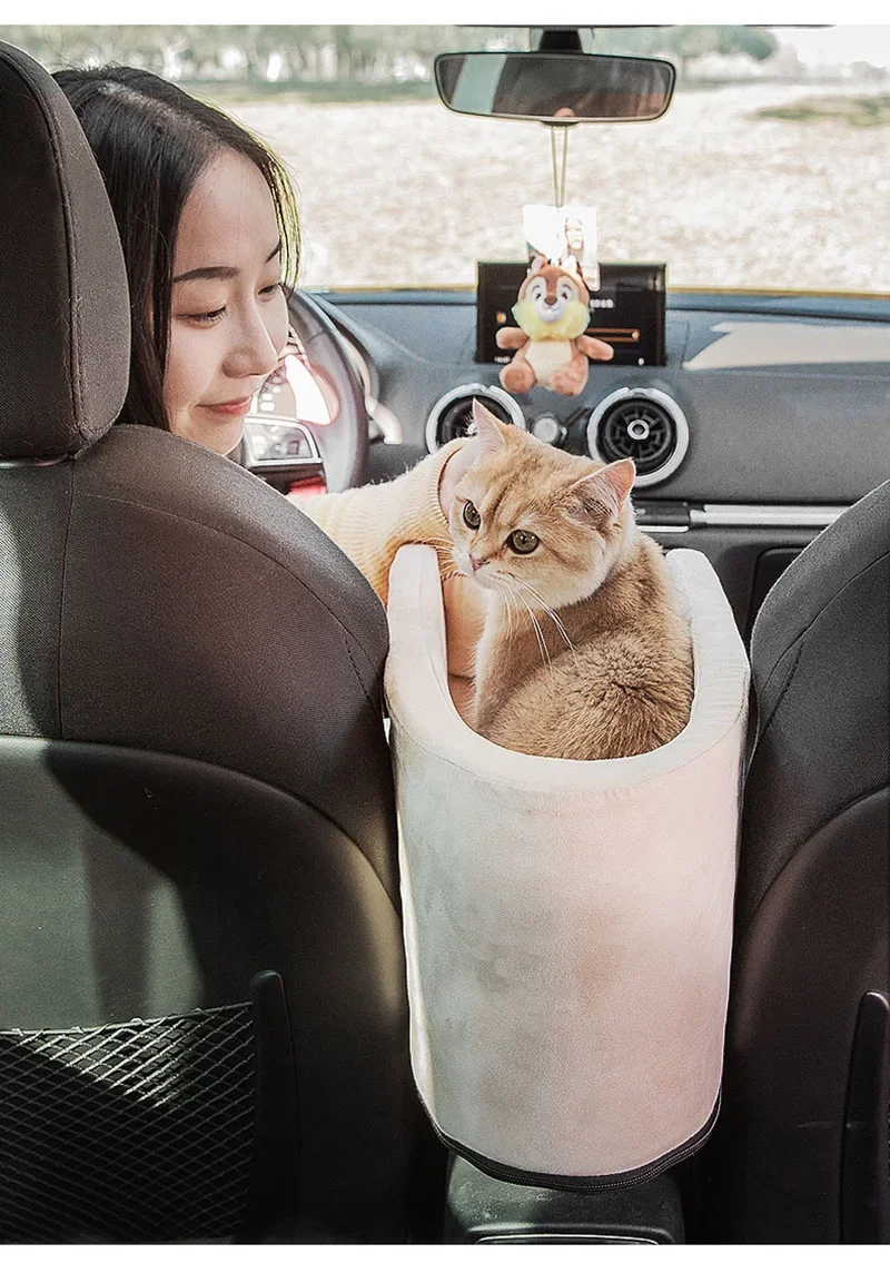 Puppy Dog Car Seat Travel Central Control Portable Pet Carrier for Small Dogs Chihuahua Teddy Cats Car Transport Dog Accessories Puppy Dog Car Seat Travel Central Control Portable Pet Carrier for Small Dogs Chihuahua Teddy Cats Car Transport Dog Accessories