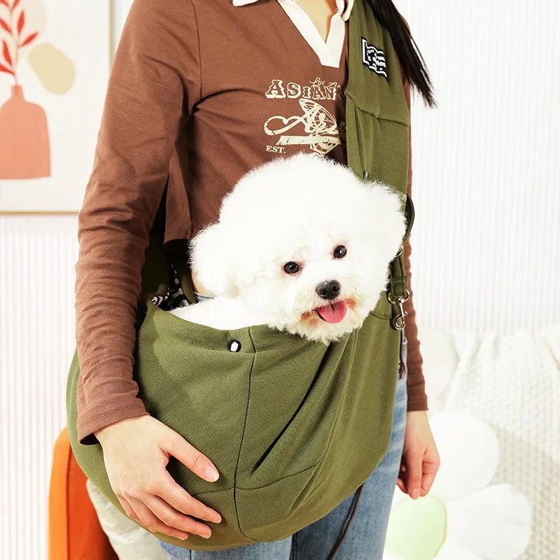 Comfortable Dog Bag Pet Crossbody Shoulder Bag Outdoor Travel Portable Cat Puppy Sling Carrier Bag Pet Carrying Supplies2025new Comfortable Dog Bag Pet Crossbody Shoulder Bag Outdoor Travel Portable Cat Puppy Sling Carrier Bag Pet Carrying Supplies2025new