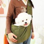 Comfortable Dog Bag Pet Crossbody Shoulder Bag Outdoor Travel Portable Cat Puppy Sling Carrier Bag Pet Carrying Supplies2025new - Image 6
