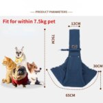 Comfortable Dog Bag Pet Crossbody Shoulder Bag Outdoor Travel Portable Cat Puppy Sling Carrier Bag Pet Carrying Supplies2025new - Image 2