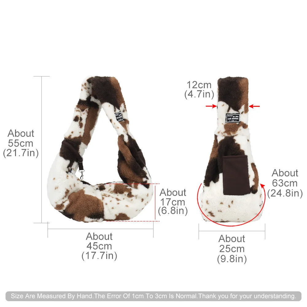 Soft Plush Small Dog Bag Pet Carrier Cat Bag Puppy Kitten Travel Shoulder Slings Bag Soft Plush Small Dog Bag Pet Carrier Cat Bag Puppy Kitten Travel Shoulder Slings Bag