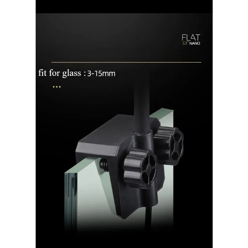 Newly S3pro+ New Lens Edition Clamp Light RGB High Brightness Aquatic Plant Color Enhancement Plant Light Full Spectrum