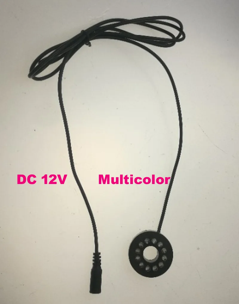 MEMEOKON Aquarium Light LED Circle Lights with Hole for Underwater Fountain Pump Fish Tank Lighting Swimming Pool Decoration